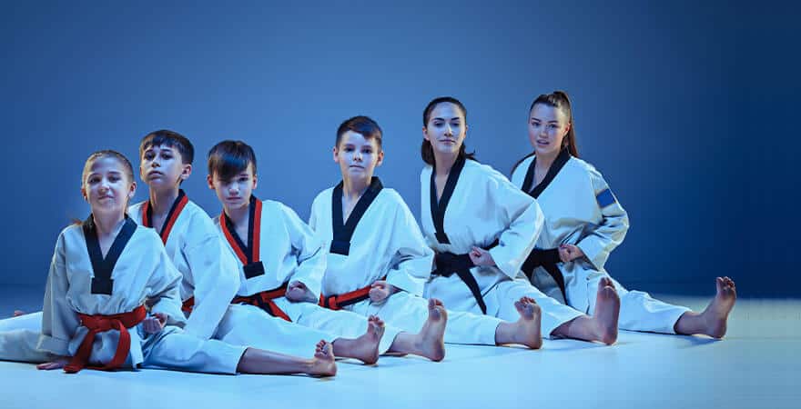 Martial Arts Lessons for Kids in Woodbridge VA - Kids Group Splits