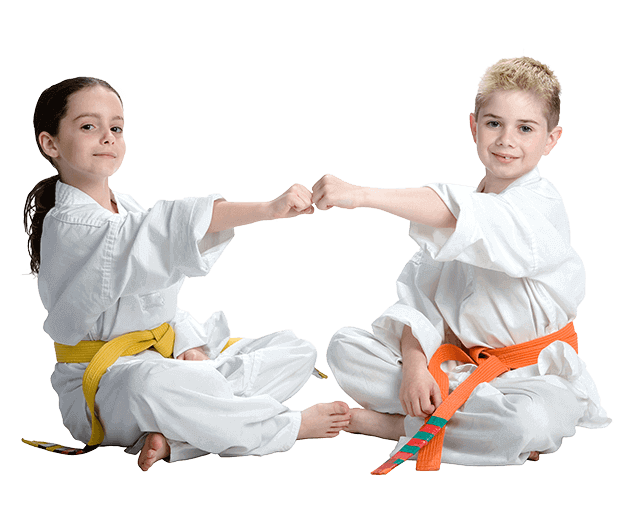 Martial Arts Lessons for Kids in Woodbridge VA - Kids Greeting Happy Footer Banner