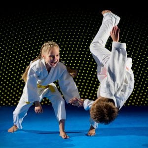 Martial Arts Lessons for Kids in Woodbridge VA - Judo Toss Kids Girl