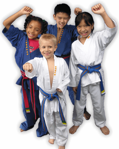 Martial Arts Summer Camp for Kids in Woodbridge VA - Happy Group of Kids Banner Summer Camp Page